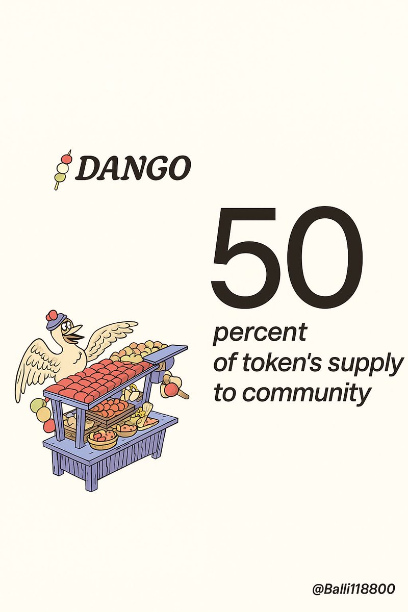 Balli118800's tweet image. @dango🍡: Built for the community, powered by you. 💫

50% of DANGO’s token supply is allocated directly to the community, as DeFi should belong to the people who build it. 🍡

#DANGO #DeFi #Web3 #CryptoCommunity