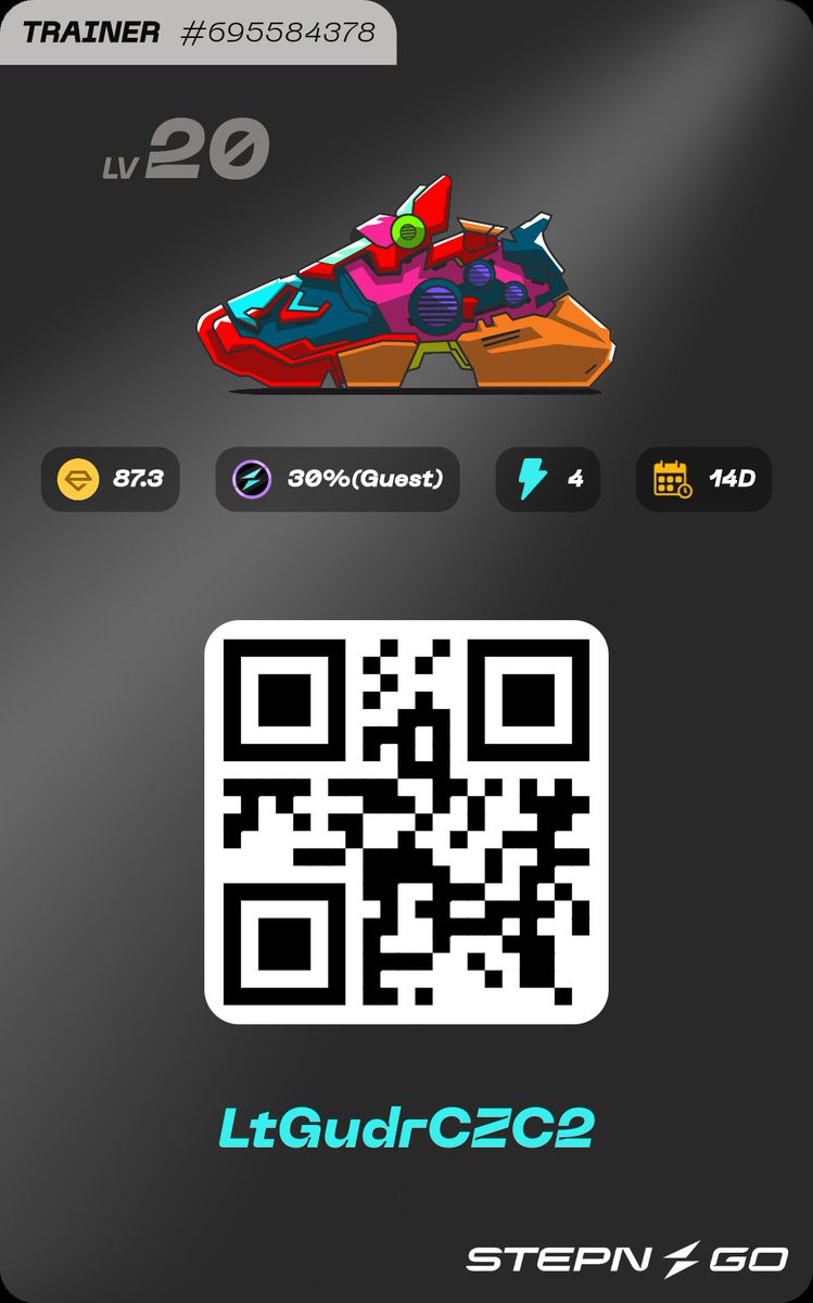 postepn's tweet image. ⭐Guest募集⭐
STEPN GO ゲスト募集いたします。

✅TRAINER  LV20
✅4Energy
✅2Weeks
✅報酬 30%

LtGudrCZC2

よろしくお願いいたします。

#stepngo
#stepn
#guest