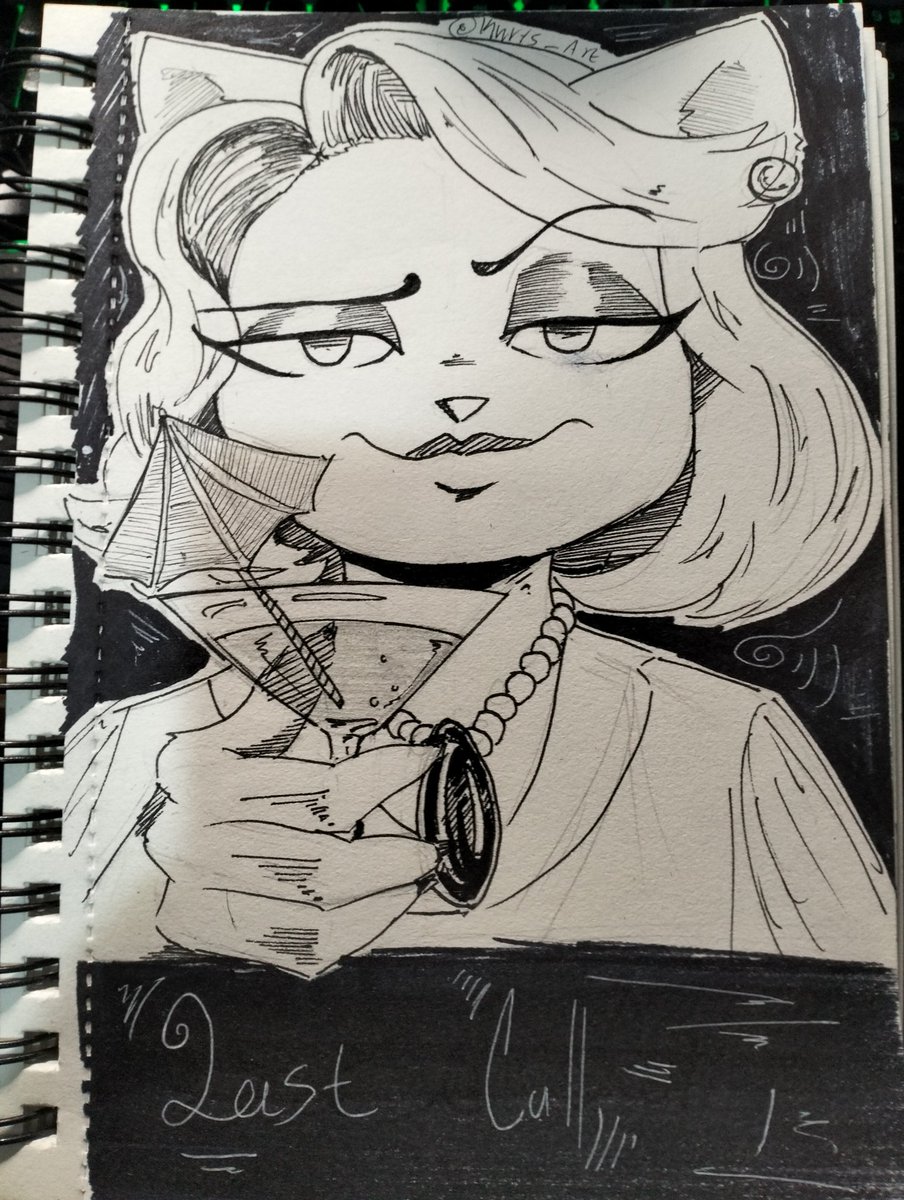 Last call fanart, i love the new song 
 #lackadaisy #LackadaisyCats