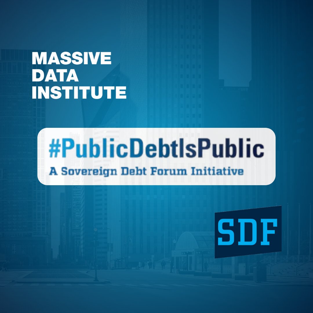 🤝 #PublicDebtIsPublic is a proud collaboration between: 

<a href="/PDIP_PublicDebt/">PublicDebtIsPublic</a>  - advancing legal and policy solutions for sovereign debt challenges

<a href="/MassiveData_GU/">Massive Data Institute (MDI)</a>  - harnessing data science for social impact

Together, we're building the infrastructure for debt accountability.
