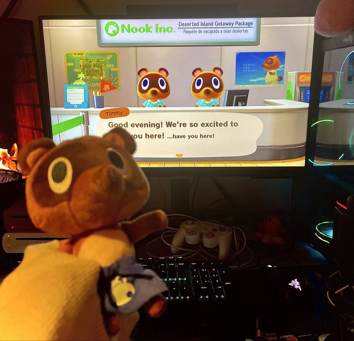 Taranzaa's tweet image. starting over in both New Horizons &amp;amp; New Leaf just to feel something again (featuring my stupid fat son that I hate)