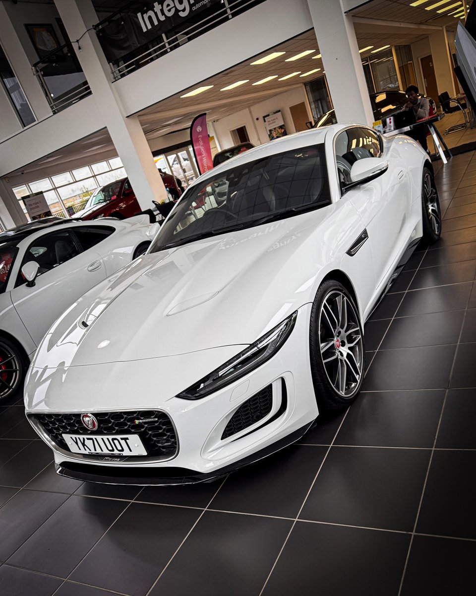 Integauto's tweet image. 2022 Jaguar F-Type 5.0 V8 R-Dynamic AWD — combining all-wheel-drive performance with unmistakable Jaguar design.

Low mileage. Excellent condition. Ready for immediate delivery.

integrityautomotive.co.uk/used-jaguar-f-…

#IntegrityAutomotive #JaguarFType