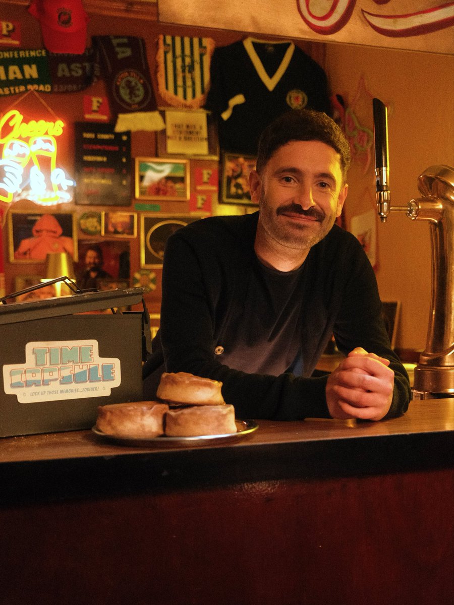 The Jobber’s Arms is open for a Saturday morning pint and a pie, made entirely of Scottish football. 

Swing by on iPlayer now.