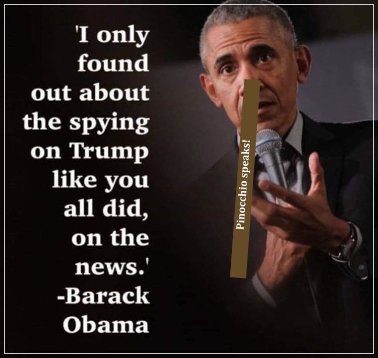 hb348's tweet image. #SpyGate +
#RussiaHoax =
#ObamaGate