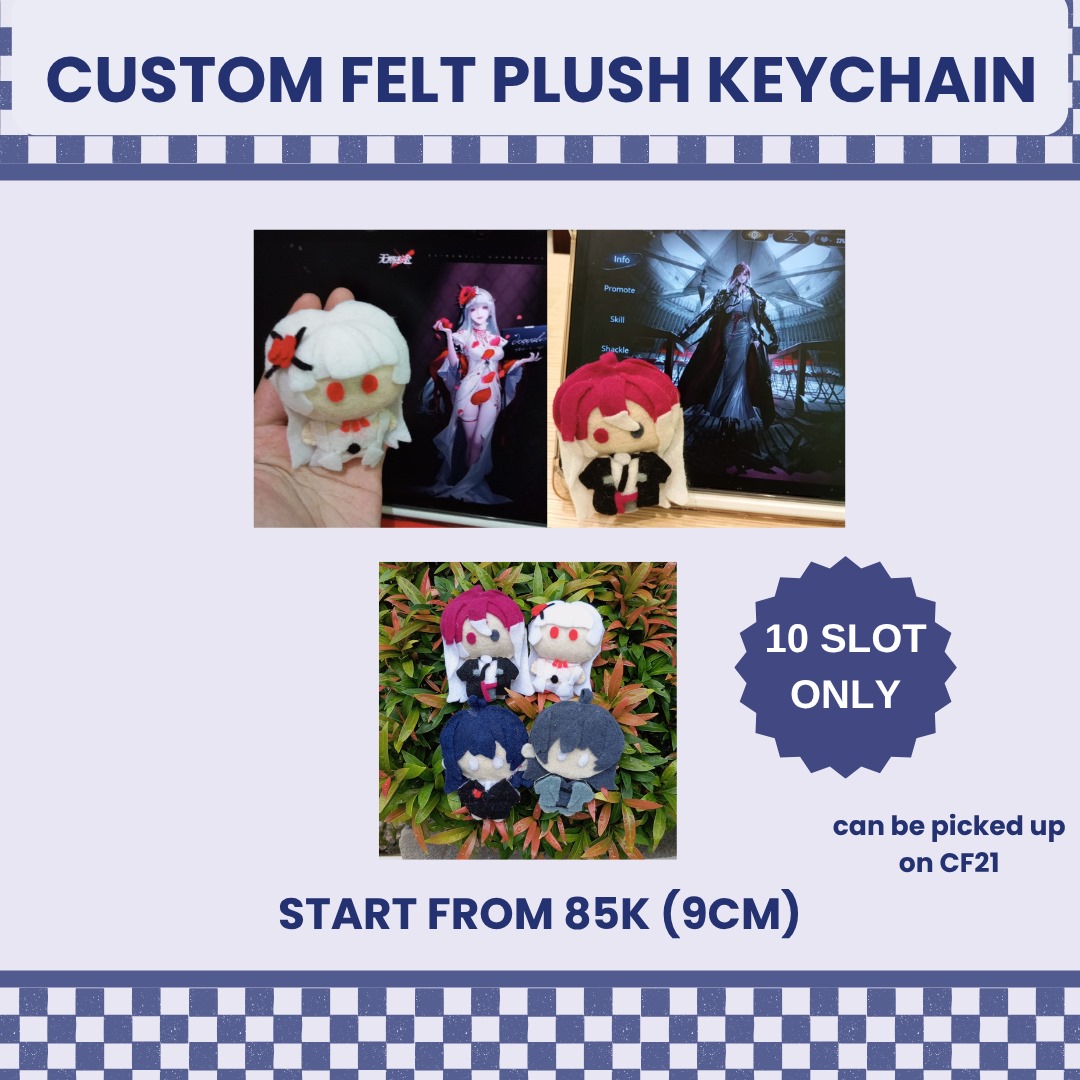 colagummyeater's tweet photo. ♥️&amp;🔁 are appreciated

I'm opening felt plush commission ✨ available for picked up at #CF21 (both days)

For details and ToS please check picts below. Dm me for ordering and question! 

#opencommision #artidn #artid #commissionopen #comifuro21 https://t.co/fyW5L9csQP