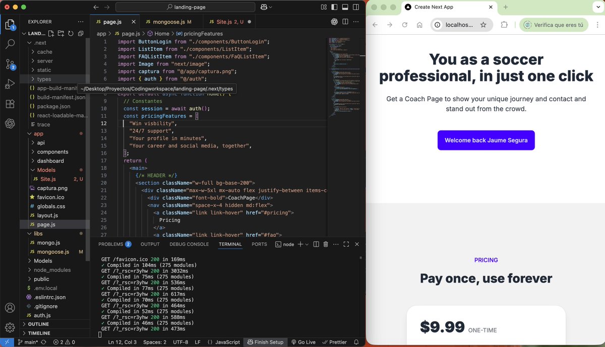 Month 2 learning to code.

Working as a teacher and trying to create my project in my free time.

Right now, coding is overwhelming, but we keep at it every day!