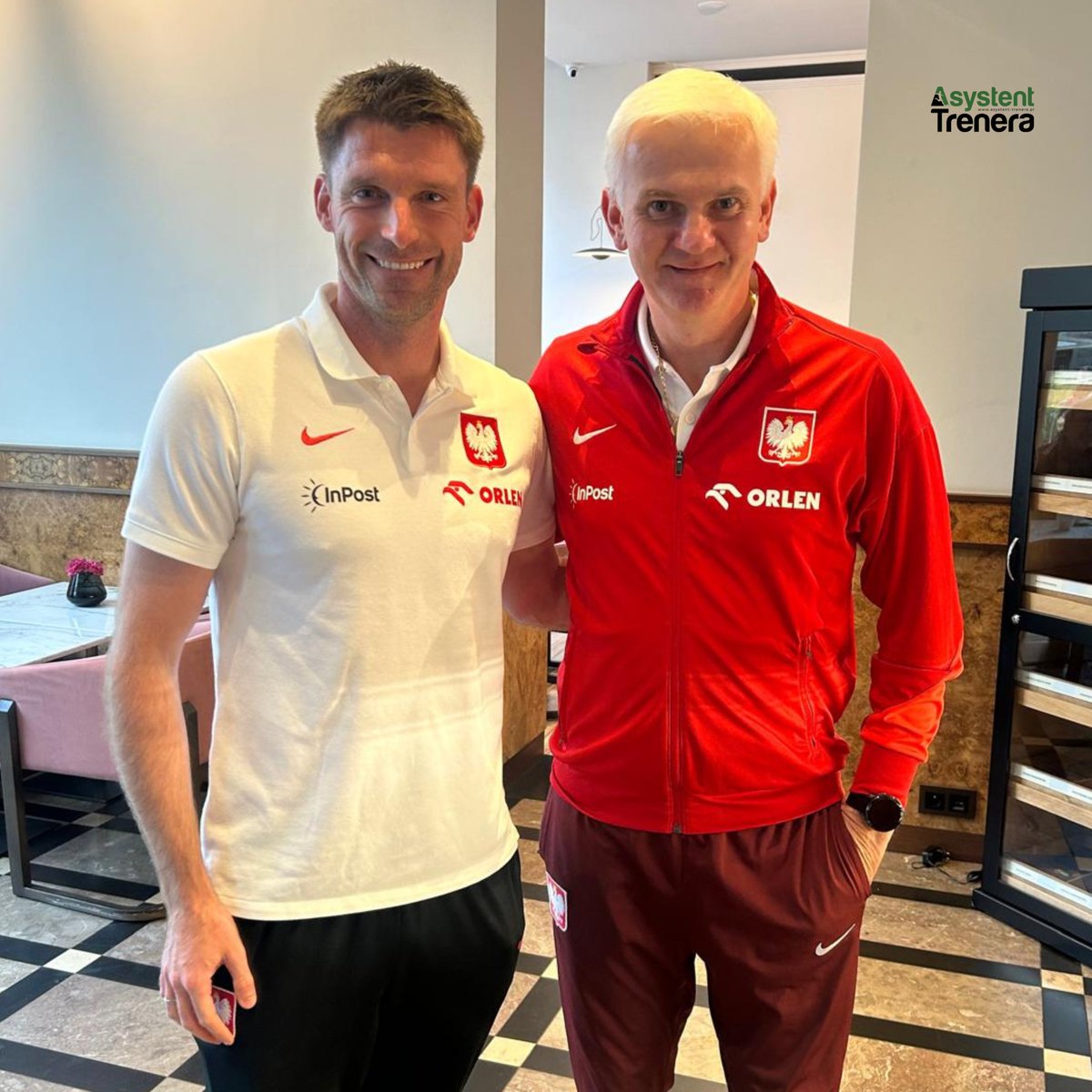 Co łączy trenerów ze zdjęcia?
Oprócz, oczywiście tego, że pracują z reprezentacjami Polski...

Podpowiadamy: 2017 r. i 2023 r. 😎