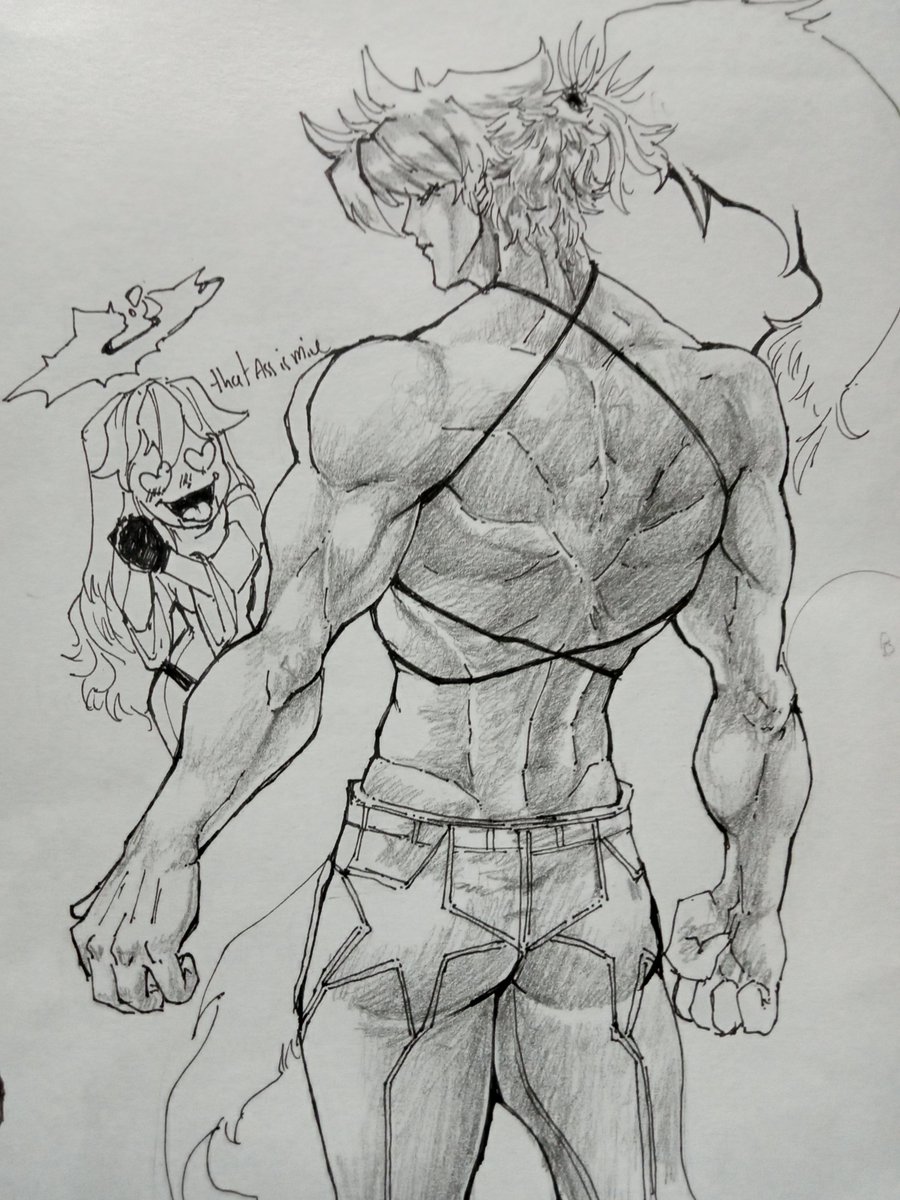 Solboobguy 
*it looks bad cuz I gave up on it in the middle of drawing it*
#ggst #solbadguy #ggst_so