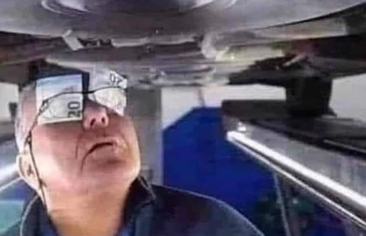 Friend: "How on earth did your car pass inspection?"

My inspector: