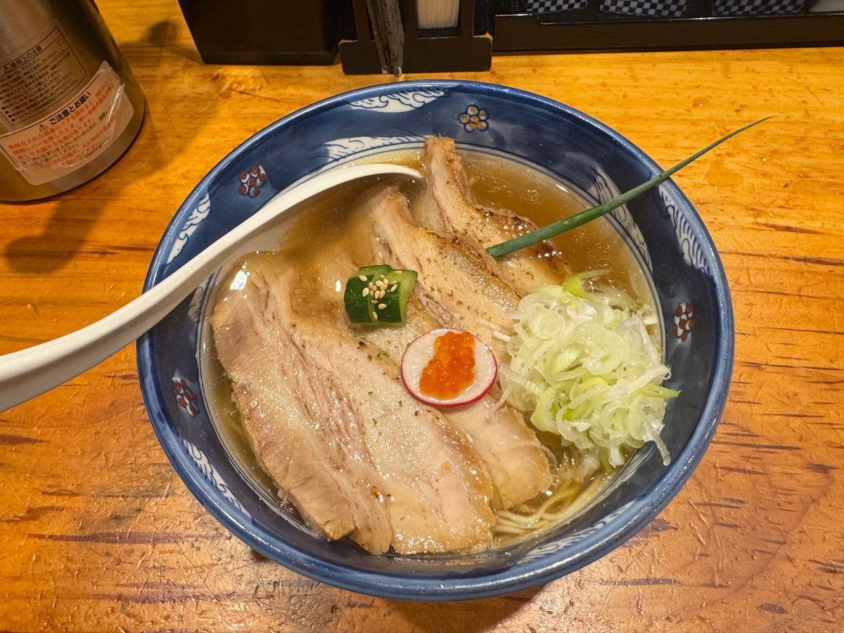 叉焼純粋豚そば
#todaysramen 
#なかご