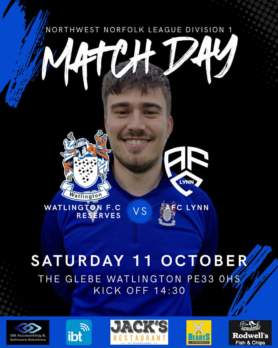 💙🖤 GAME DAY 💙🖤

Hoping to bounce straight back and forget about last week's game where the boys forgot how to play football.

Club opens at 12 and food after will be supplied by Rodwells Fish and Chips for after the game #UTW