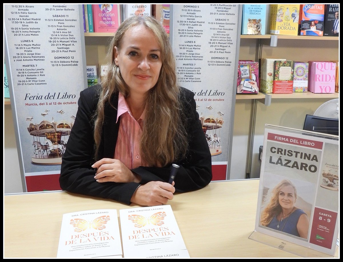 ¡Nueva entrega de FONOTECA DE LO INSÓLITO!
Compartimos la grabación de la presentación del libro DESPUÉS DE LA VIDA, de CRISTINA LÁZARO (psicóloga y doctora en Antropología), que tuvo lugar el pasado 9 de octubre en el Centro Cultural Las Claras (Murcia). 
ivoox.com/presentacion-l…