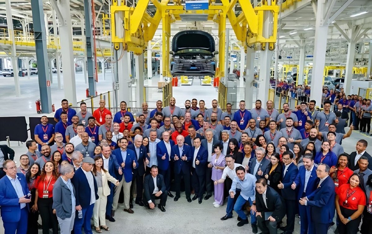Bitauto_'s tweet photo. The President of Brazil has also become a BYD owner🤩 https://t.co/b2PZ4zqsdM