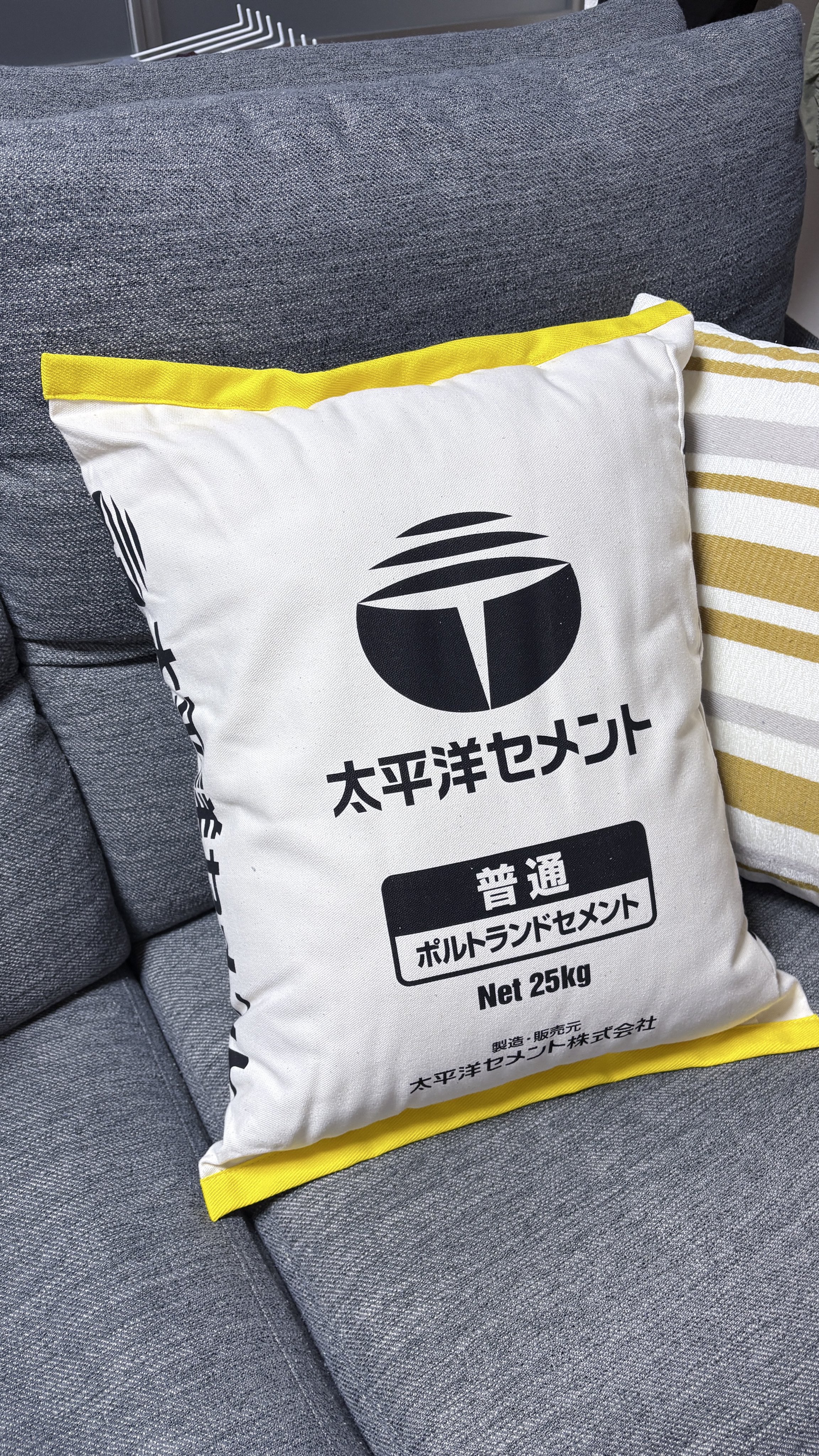 太平洋セメント クッション 非売品 非売品 未使用品 レア 太平洋