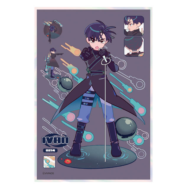 エイリアンステージ alien stage アクリル色紙 2点セット グッズ-色紙ALIEN STAGE 年越シーズン 2024誕生日色紙 ティル