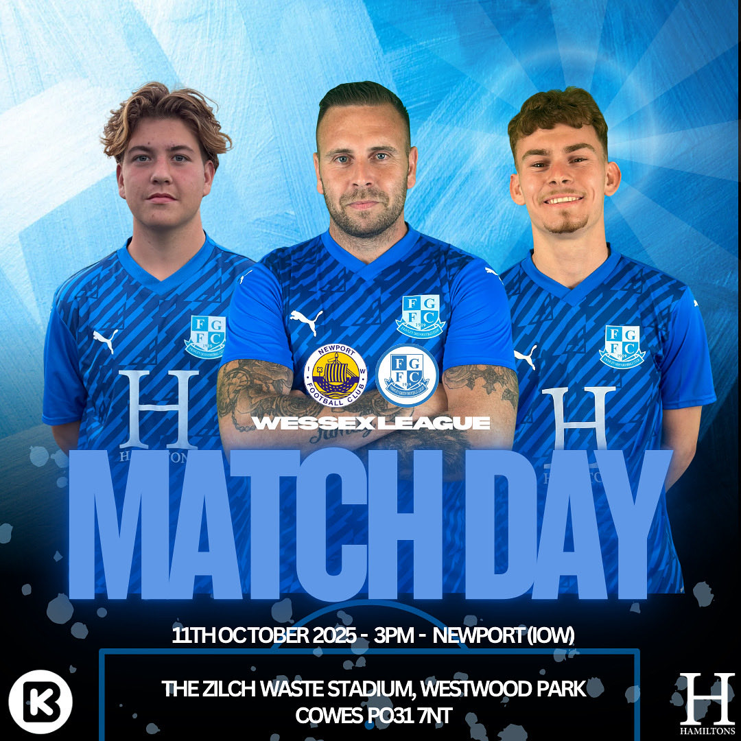 🔥 MATCHDAY FEVER! 🔥

The Frimmers are hitting the road — and this time, we’re storming the Isle of Wight for our next battle! ⚔️
No holding back. No mercy. It’s time to bring the fire, the fight, and the Frimley spirit! 💙💪

📅 Saturday 11th October 2025
⏰ 3:00 PM KO
⚔️