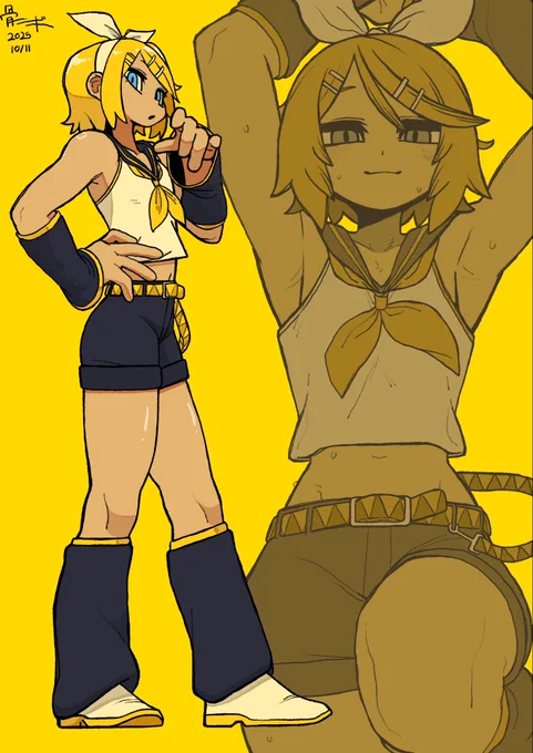 リンちゃん 初描き