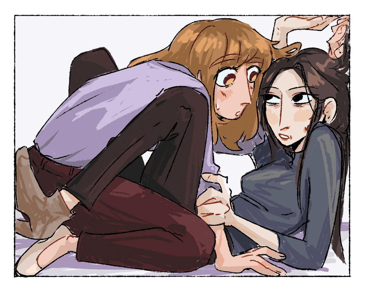 some_witty_user's tweet photo. lsk and ysa in a box!!! what will they do!!!!!

 @orv_gotcha4gaza prompt for @rukiruus! tysm for donating! https://t.co/psLlKNUX4h