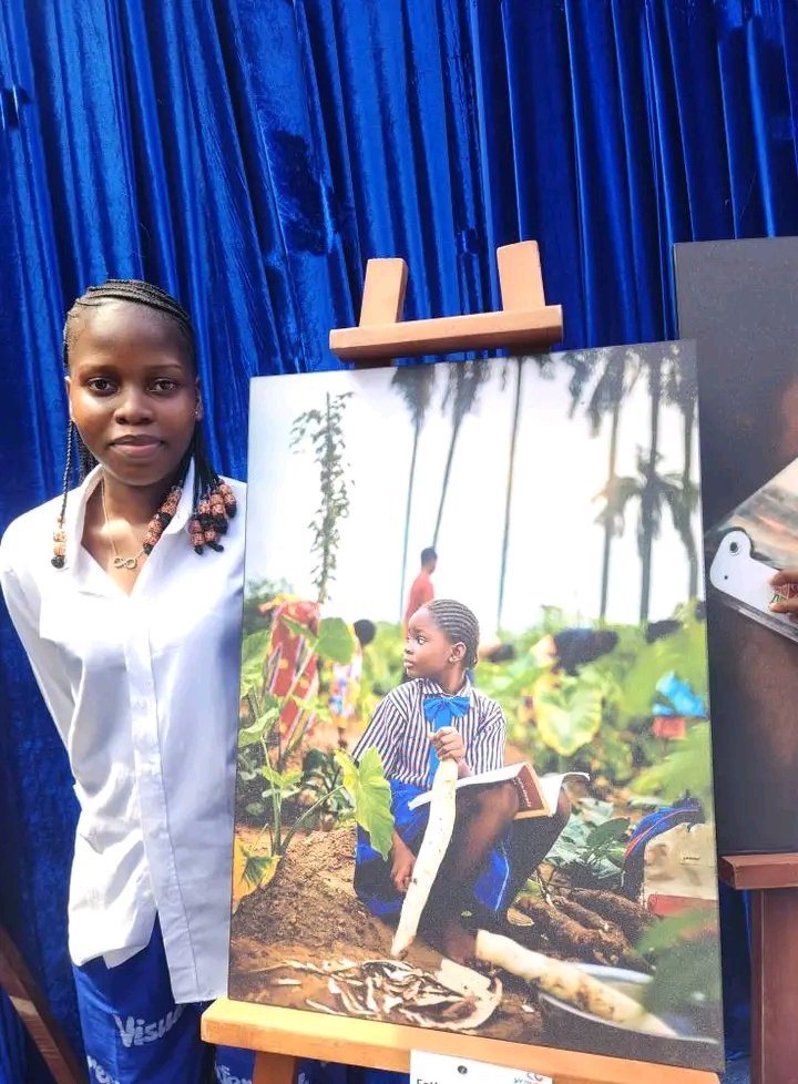 joieink's tweet photo. She’s not just learning to farm; she’s cultivating her future.
Books on one hand, dreams in the other—the future is female.💖🌍 #DayOfTheGirlChild https://t.co/syyTbC8fjj