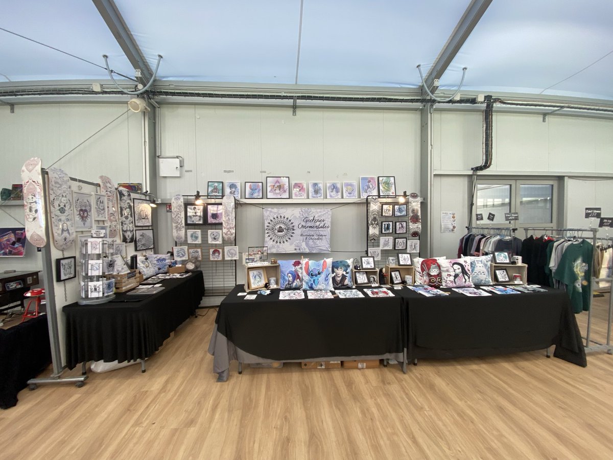 KalikaGraphisme's tweet image. En place pour Blagnac Culture Geek ! #illustrationart #geek #fanart
