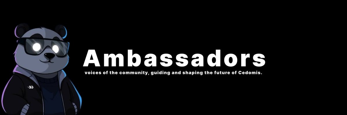 📢 The Cedomis Ambassador Program is officially LIVE! 

We’re thrilled to welcome passionate creators, storytellers, and designers to join the Cedomis journey.

Become part of a growing community shaping the future of creativity and collaboration.

👉 Apply here: