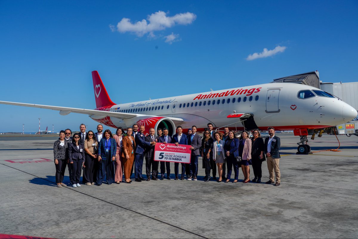 Animawings Havayolları, Romanya’nın 5 farklı şehrinden İstanbul’a uçmaya başladı.

Detaylar için: boardinginfo.com/animawings-rom…

<a href="/igairport/">iGA Istanbul Airport</a> <a href="/Animawings_RBLX/">Animawings ROBLOX</a> #Reklam