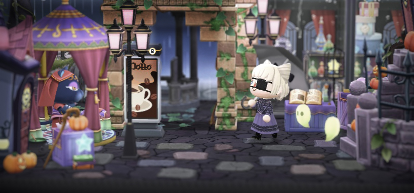 nyaoe11's tweet photo. Halloween Town🎃

#ポケ森　#ポケ森コンプリート　#ポケ森レイアウト https://t.co/mOatflNCIL