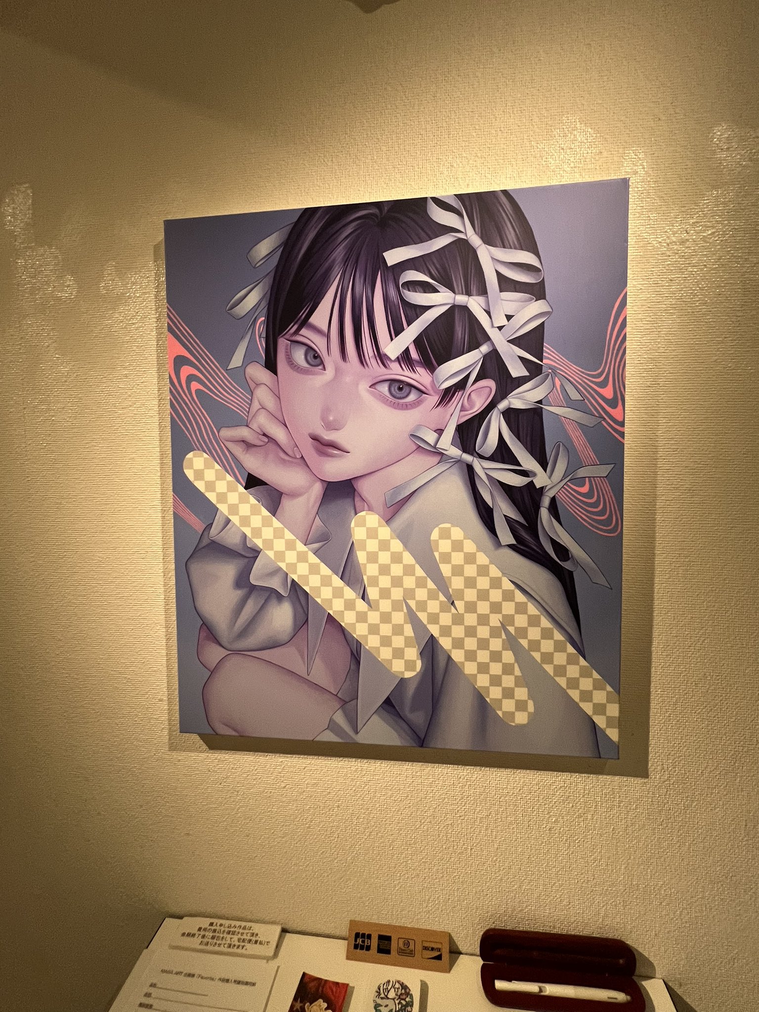 紺野真弓　原画　ペインティング　mayumi konno 紺野真弓原画ペインティングmayumi konno