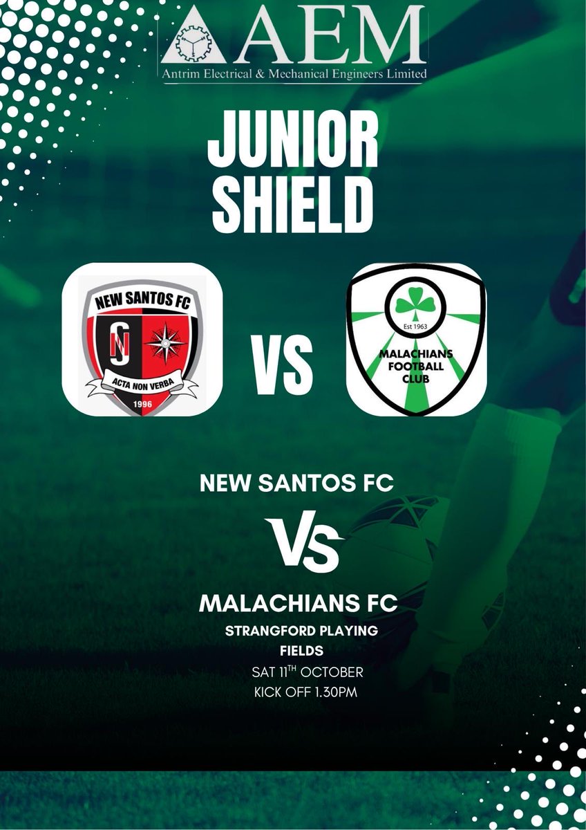 Two cup matches for the lads today.  Come on the Super Mals.💪☘️