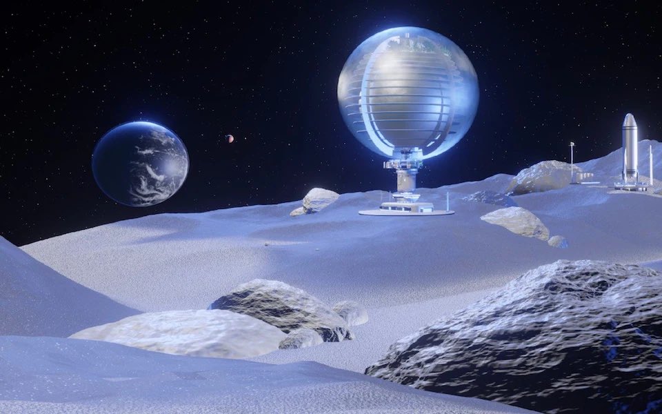 mu8864's tweet image. Nasa’s plan for living on the Moon? A space base made of glass
California company devises ‘bubbles’ blown from dust to create potentially huge lunar habitats
#3IATLAS #space