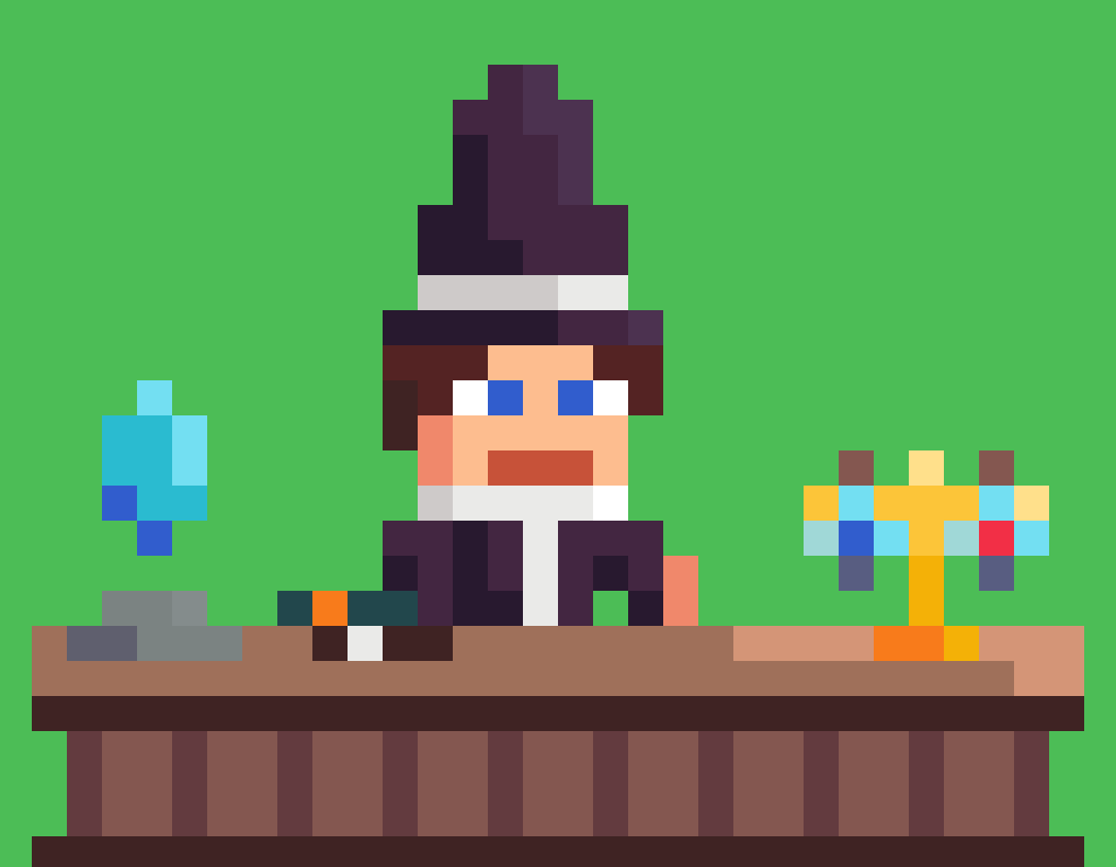 VicoGameDev's tweet photo. Now it is time to sell some magical items 🧙

#screenshotsaturday #gamedev #indiedev https://t.co/hvNURpwxci