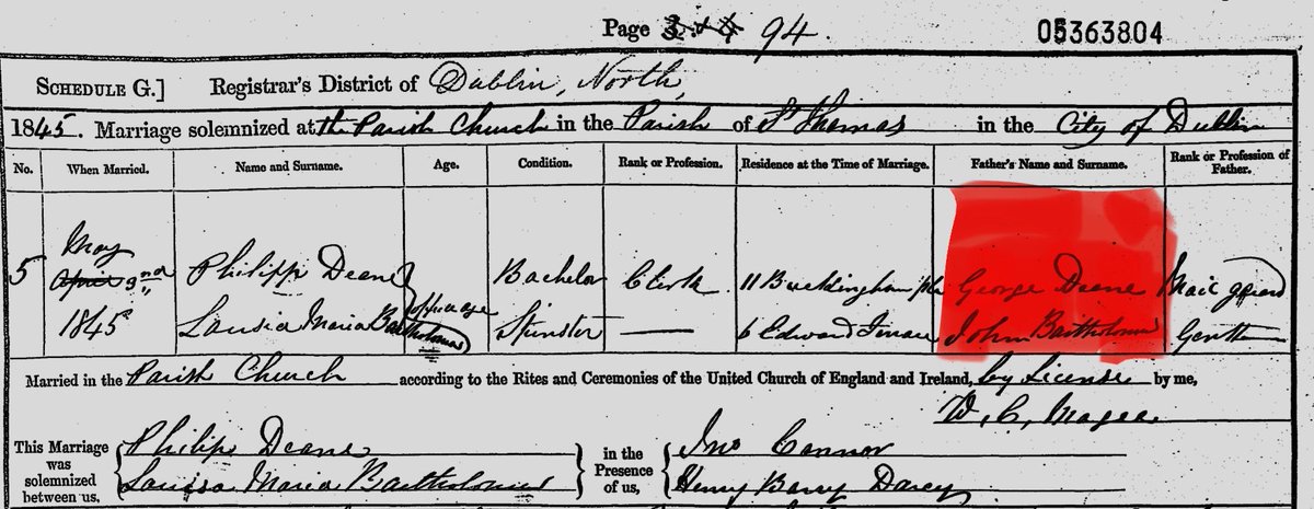 IGRS Top Research Tip #176: If the parish baptismal register doesn’t survive from early enough, try piecing a family together by combing through the civil marriage registers (FREE) looking for matching fathers’ names. From 1845 for non-RC, 1864 for RCs,:
irishgenealogy.ie/search/