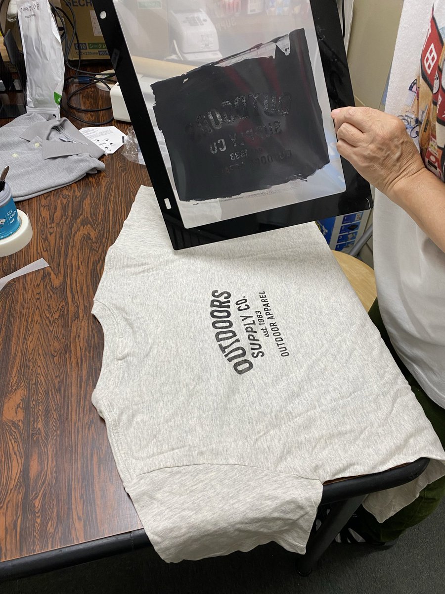 SSsurusuru's tweet photo. オリジナルTシャツ　のお手伝いしました

するする　する楽しみ😊です https://t.co/o0xZQlvjqI