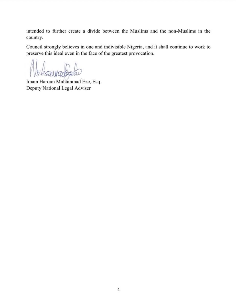 Thank you, <a href="/NSCIAng/">NSCIA — Islamic Affairs</a> 

As it should be.