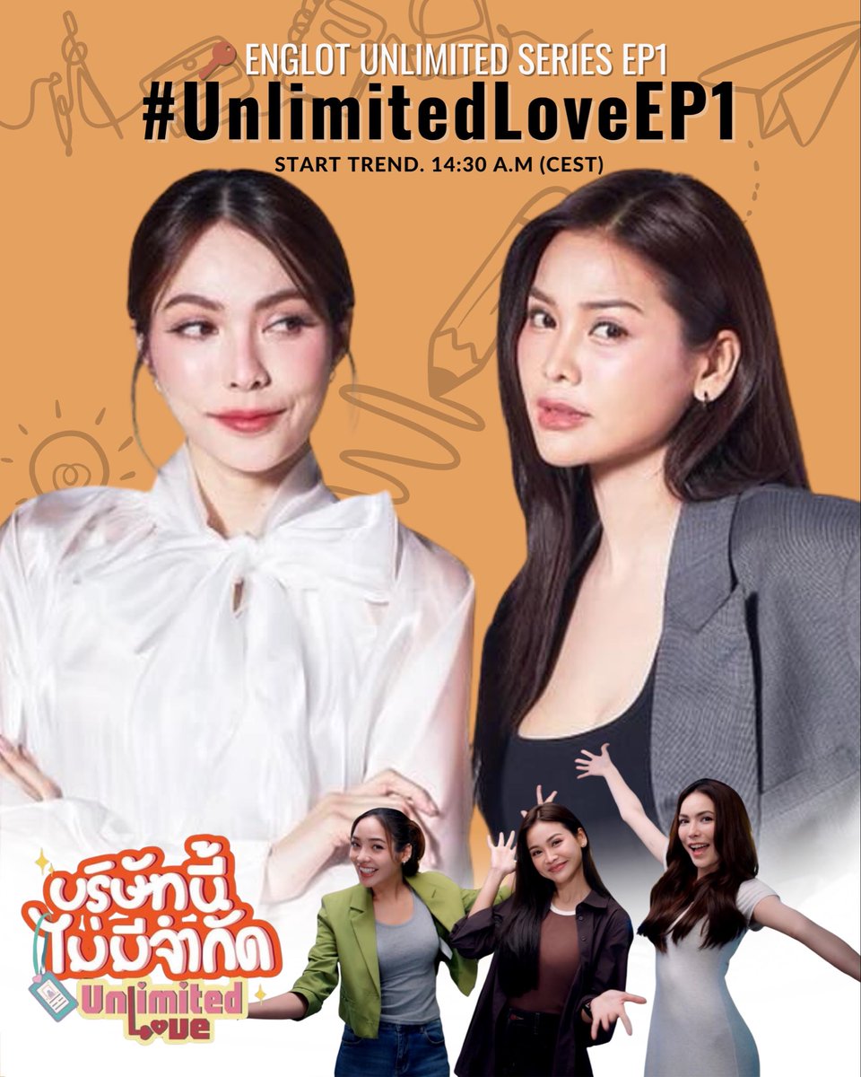 EnglotSpain's tweet image. 📣 ESTRENO DEl 1 CAPÍTULO DE UNLIMITED LOVE 📚

Hoy las puertas de las compañía Unlimited se abren en busca de nuevas empleadas, después del encuentro fortuito de Ray y Pu en un pub. ¿Qué puede salir mal cuando dos desconocidas deciden abrir su propia compañía? 

🕘 A las 15:00…