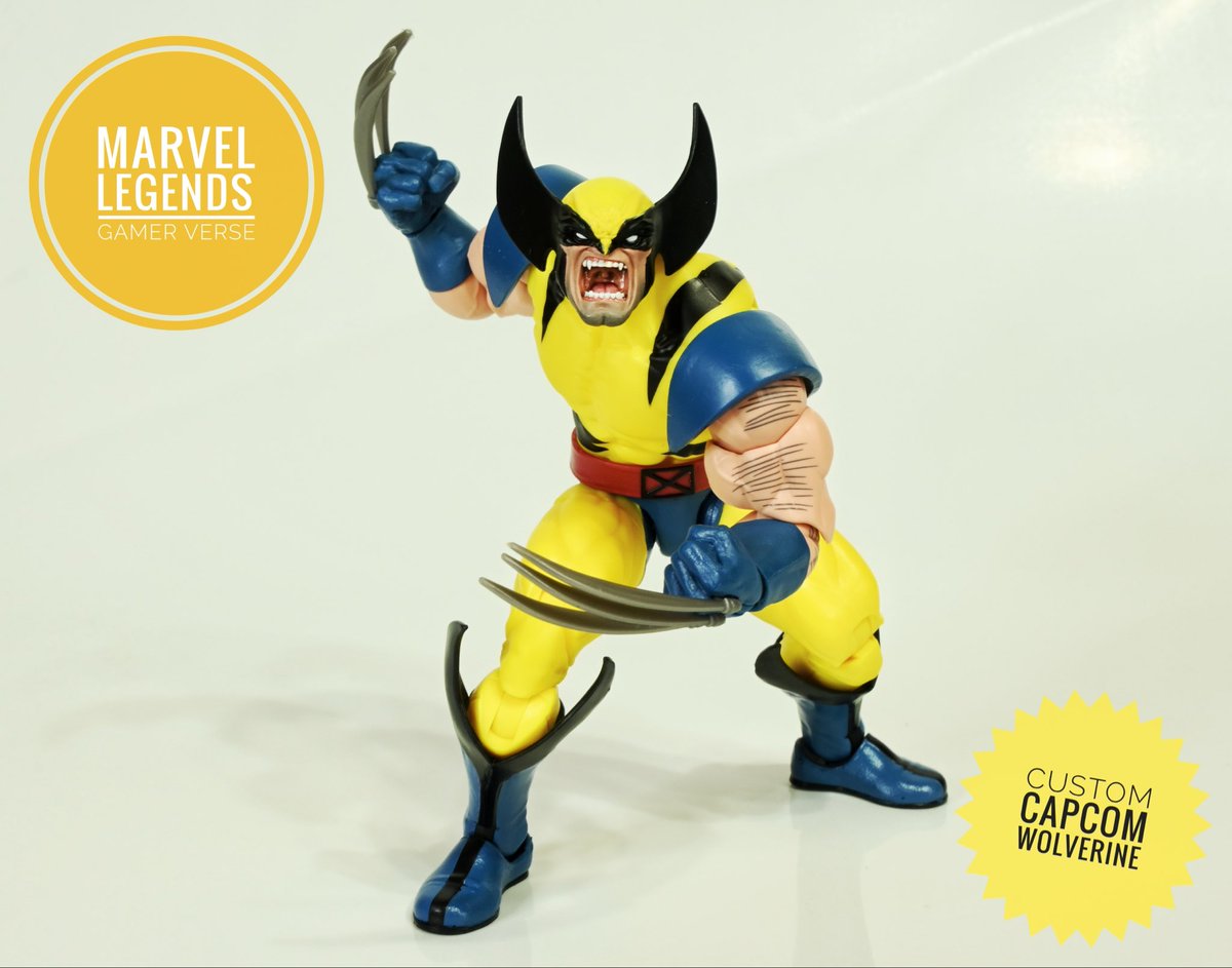 マーベルレジェンド ゲーマーバース ウルヴァリン カスタムヘッド2を