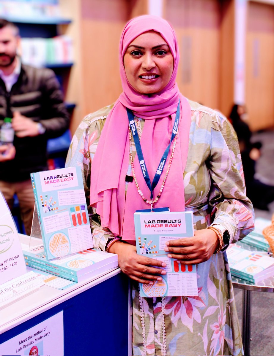 gpnazia's tweet image. 🎊 SOLD OUT #LabResultsMadeEasy 📕 at Day 2 of the @RCGP conference @ICCWales! 🏴󠁧󠁢󠁷󠁬󠁳󠁿 #RCGPAC25 #RCGPAC

We were aiming for upto 15 sales......but slammed 82!!! Thank you to everyone for your support and dropping by to say hello! 👏

@scionpub @WisepressBooks