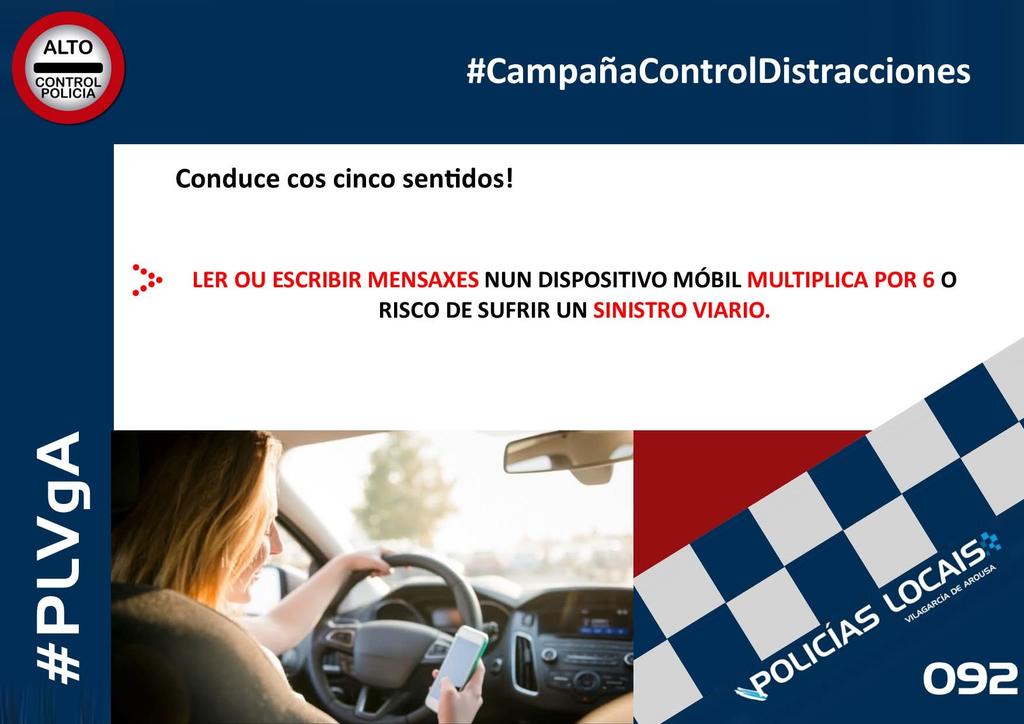 #seguridadeviaria #CampañaControl #CampañaControlDistracciones e #distraccions #CeroDistraccións #ceromobil dende o 6 ao 12 de outubro de 2025
#092ATúaPolicíaDeProximidade #policíalocal #vilagarcía #vilagarciadearousa #PLVgA #policialocaldegalicia
#NoEsPorLaMulta
