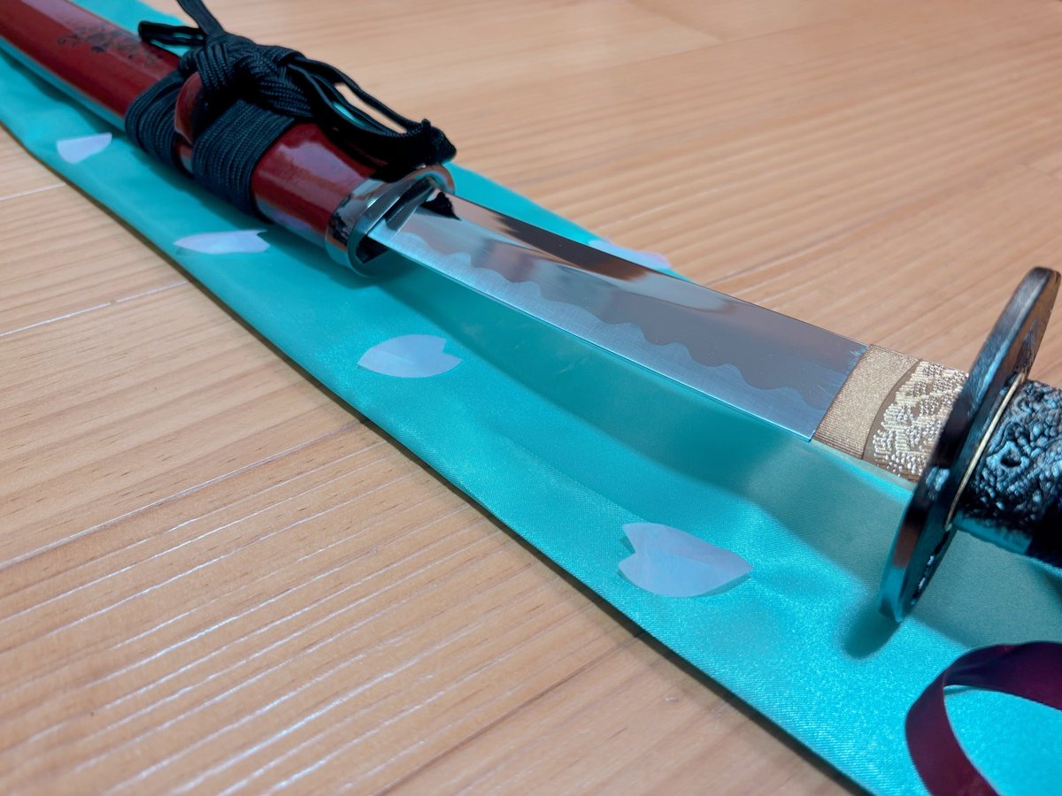 模造刀　泛塵　むしゃ処 刀購入者限定】高級仕上げ 特上刀袋 | 女性のための刀剣販売むしゃ処