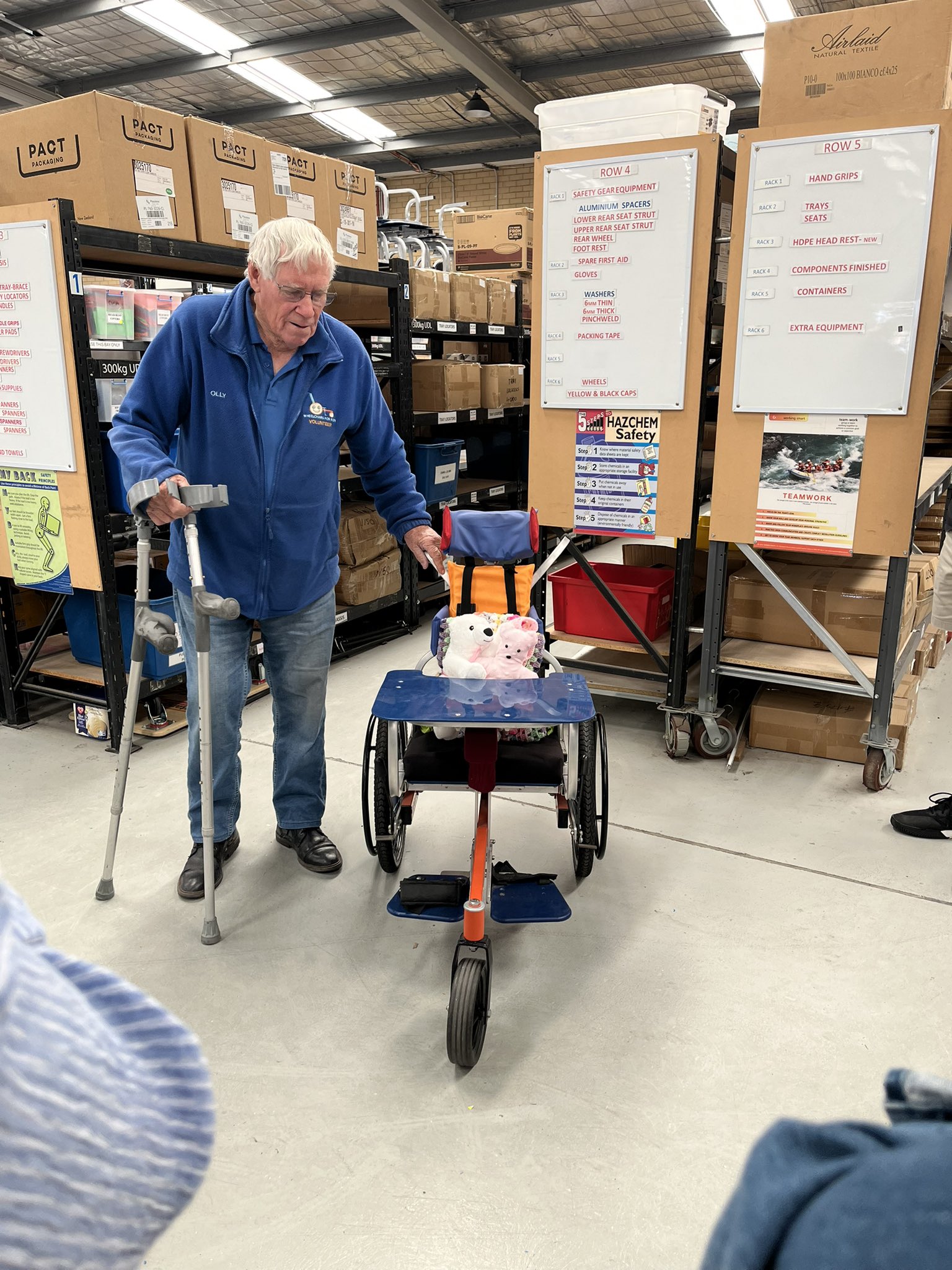 The Evening Three Strangers Fixed a Hero’s Wheelchair Netti on X: "A morning well spent at the #Wheelchairsforkids ...