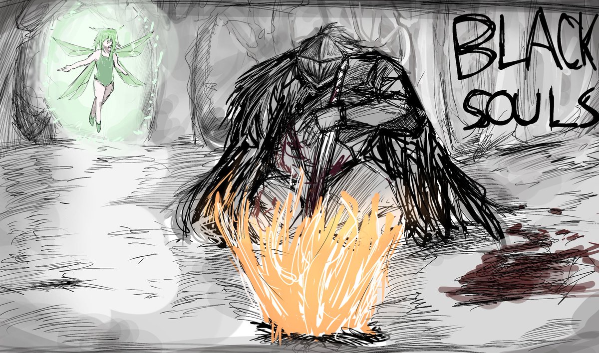 say_nri's tweet photo. #BLACKSOULS https://t.co/iqgLRcOHAe