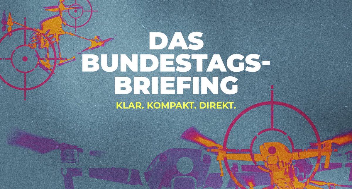 In den letzten Wochen häufen sich Drohnenüberflüge über militärische Einrichtungen und kritische Infrastruktur in Deutschland. Wir brauchen jetzt eine wirksame Drohnenabwehr! Mehr dazu im aktuellen Bundestagsbriefing. 

csu-landesgruppe.de/themen/auswaer…