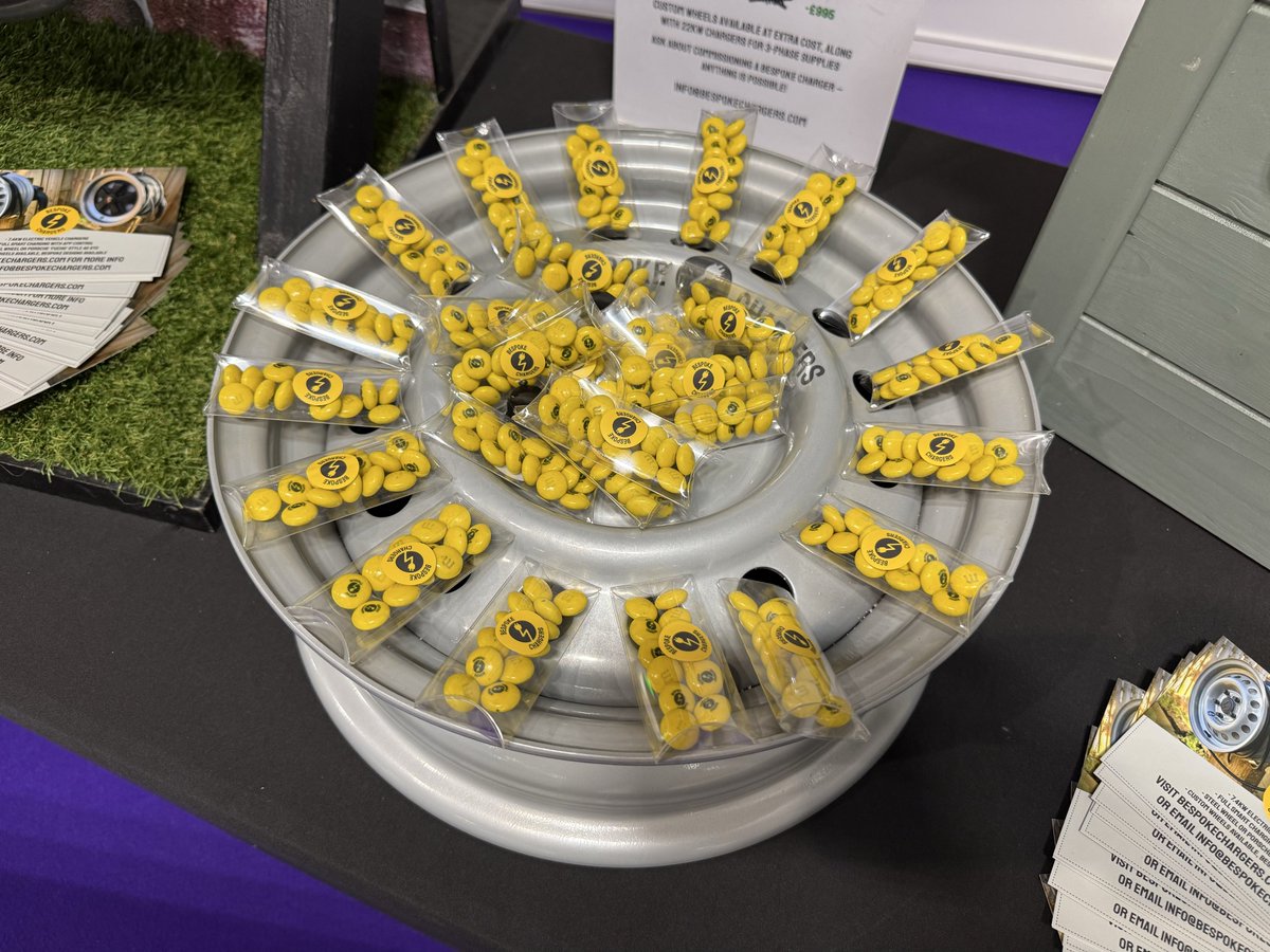 We’re here at <a href="/Everyth1ngElec/">Everything Electric</a> Farnborough!