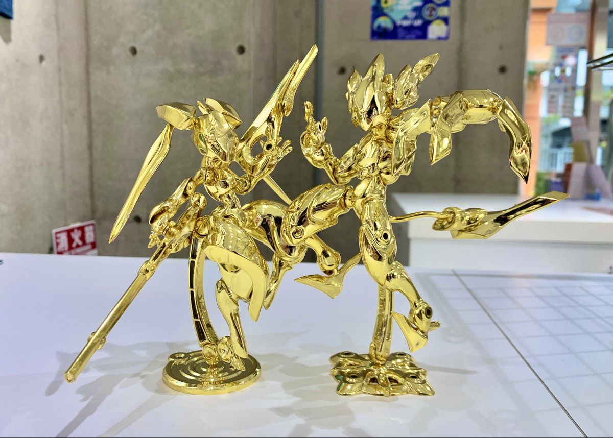 STUDIOSOTABASE's tweet image. 先日の東京おもちゃショー、そして今回店舗での取り扱いに合わせてゴールドメッキシリーズのお話をお客様から色々お伺いしております❤️‍🔥
ありがとうございます💦💦💦

もしよろしれば本家アカウントのアンケートにも是非ご協力くださいませ🙇‍♀️

#スタジオソータベース
#スタジオソータ