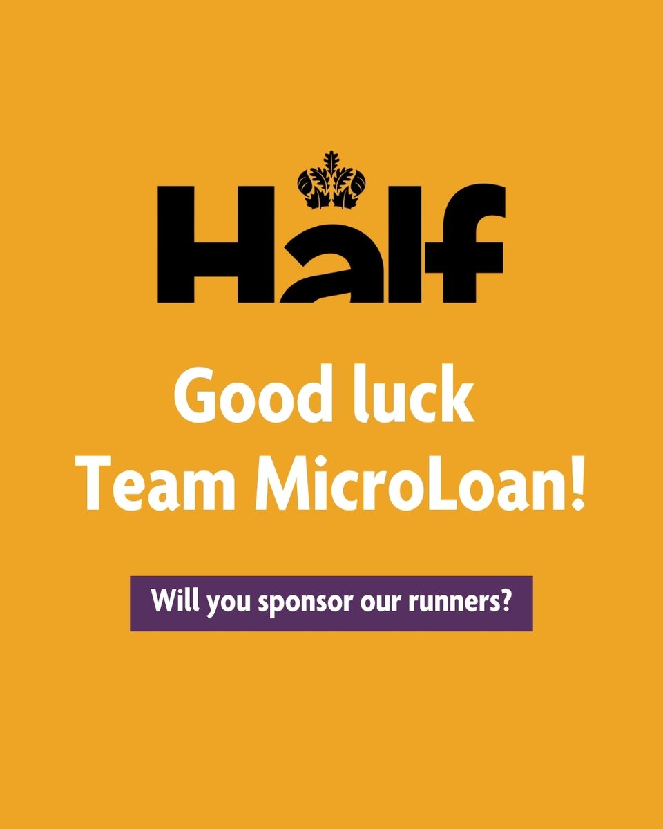 Tomorrow, our amazing #TeamMicroLoan runners will take on the #RoyalParksHalf Marathon, racing through London’s most iconic parks, all for an incredible cause. Please  cheer them on by sponsoring their run: zurl.co/6Zq7o #RunForCharity #Microfinance #Fundraising