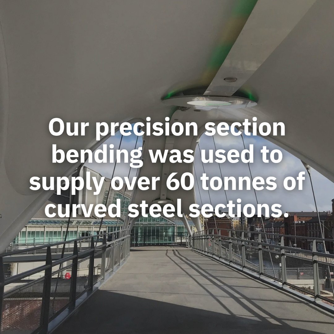 AngleRingCo's tweet image. 🌉 Looking Back: The Princes Quay Footbridge remains a striking blend of design &amp;amp; engineering.

#AngleRing supplied precision-bent steel sections to shape its sweeping curved form, a great example of craftsmanship that lasts.

👉 tinyurl.com/mw79r3d7

#SectionBending  #Hull
