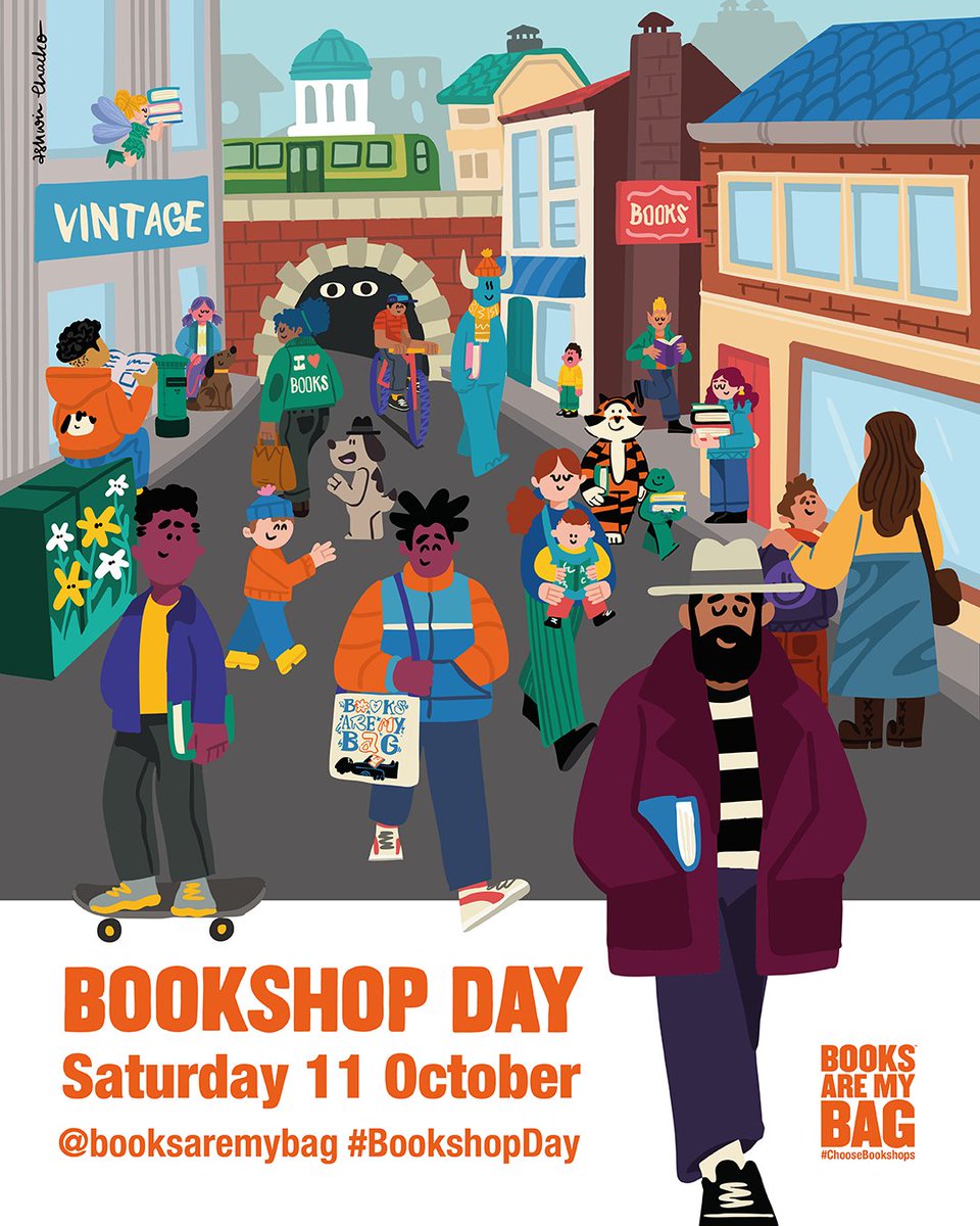 Happy #BookshopDay!

Celebrate the an annual, one day celebration of all high street bookshops by shopping with your local bookshop and picking up a limited-edition tote bag.

Find your local here: brnw.ch/21wWx7Q