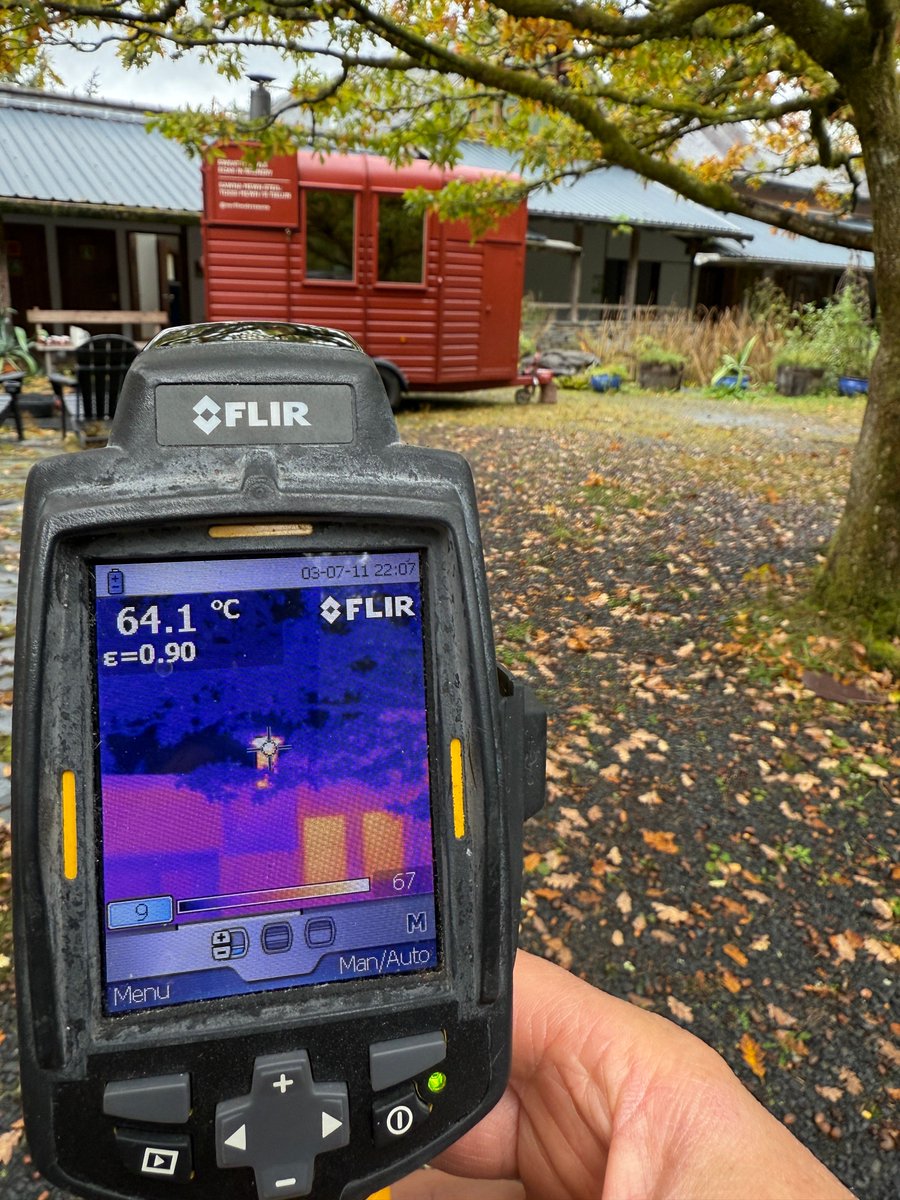 centre_alt_tech's tweet photo. This week #CATstudents have been delving into energy efficient building design and energy flows. A highlight during the week was a sauna workshop where students familiarised themselves with thermal equipment, explored occupant comfort, heat transfer mechanisms and more... https://t.co/sYsBxRKFbO