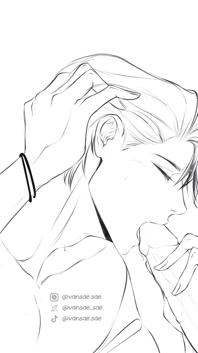 DefonsecaX's tweet photo. Hey huns🫶Come follow me @vansae_sae 🥹✨ for more recent posts!Also pls enjoy this sketch of Damien giving a head to Maxi😳tehehehe #gay #yaoi #ArtistOnTwitter #bl https://t.co/j07IebwXiX