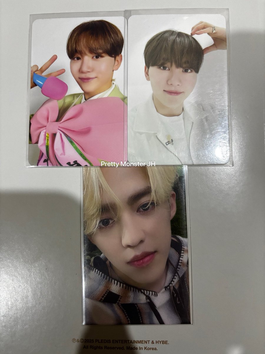 prettymonsterJH's tweet photo. ✨ GIVEAWAY TIME ✨
I’m giving away :- 
🫧 2 sets photocards 
🫧 2 sets PM Kit with / without magnet 
- 4 lucky winners in total 🫶🏻 

To join :- 
1️⃣ Follow me 
2️⃣ Like &amp; repost this post 
3️⃣ share your proof

Giveaway ends 17/10 
🚚 winners are responsible for postage https://t.co/xGIj1koACr